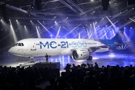 В России состоялась презентация новейшего пассажирского самолета МС-21
