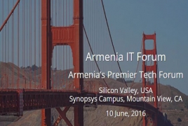 First-ever Armenia IT Forum kicks off in Silicon Valley