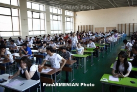 Դիմորդների 7,7%-ը  կտրվել է «Հայոց լեզու և հայ գրականություն» առարկայից