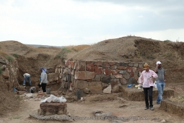 В армянском заповеднике «Эребуни» раскопали покрытую галькой улицу