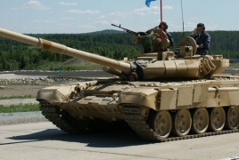 Завершились поставки танков Т-90С из России в Азербайджан