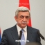 Президент Армении с рабочим визитом отправился в Нагорно-Карабахскую Республику