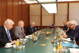 OSCE chief, Minsk Group Co-chairs discuss Karabakh settlement
