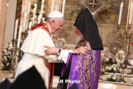 Гарегин II – Папе: Наша церковь участвует в общехристианской жизни, возрождается