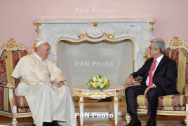 Папа Римский: Армяне даже в самые трагические моменты своей истории находили силу, чтобы подняться