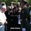 Pope Francis visits Armenian Genocide memorial