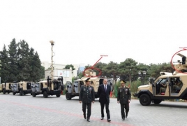 Азербайджан приобрел у Израиля новые бронемашины Sand Cat