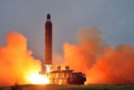 S Korea, U.S. , Japan coduct first ever joint missile drill