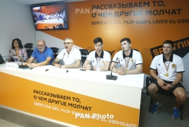 Игрокам мужской сборной Армении по баскетболу присвоены звания мастеров спорта