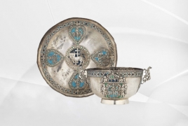 Rare Armenian silver cup and saucer fetches over $21.000 at Christie's