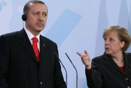 Merkel, Erdogan talk strained ties after Armenian Genocide vote