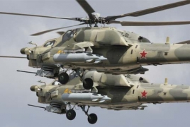 На учениях российской базы в Армении задействована  армейская авиация