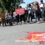 Ընտանեկան բռնության և դատական սխալների դեմ բողոքի ցույց՝ Երևանում