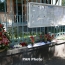 Nice attack mourners lay flowers outside French Embassy in Armenia