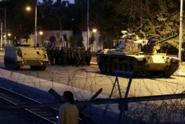 Попытка военного переворота в Турции: Генштаб заявил об отстранении Эрдогана от власти
