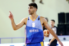 Молодежная сборная Армении по баскетболу во второй игре ЧЕ проиграла Португалии