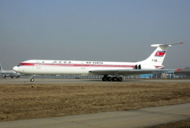 North Korean passenger plane makes emergency landing in China
