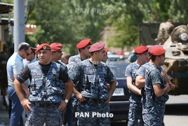 NSS confirms armed group released two police officers in Yerevan