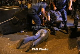 По факту полицейского произвола в Ереване возбуждено уголовное дело