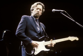 Eric Clapton’s personal guitar fetches $45,000 to benefit fellow musician