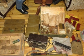 СНБ РА обнаружила квартиру с большим количеством боеприпасов: Возможна связь с вооруженной группой