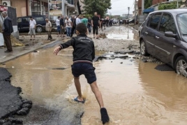21 dead as floods hit Macedonian capital