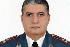 Новым начальником полиции Еревана назначен Саргис Мартиросян