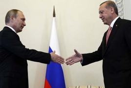 Erdogan, Putin hold their 1st meeting in attempt to mend bitter feud