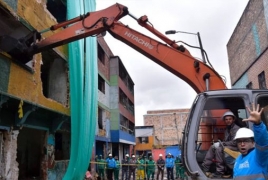 Colombia demolishes notorious Bronx slum in capital Bogota