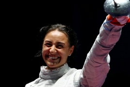 Саблистка Яна Егорян стала двукратной чемпионкой Олимпийских игр