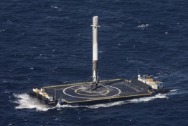 SpaceX secures fourth rocket landing at sea