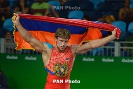 Wrestler Artur Aleksanyan snatches first gold for Armenia in Rio