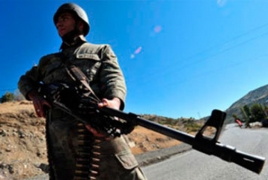 Two soldiers killed as explosive hits Turkish military vehicle