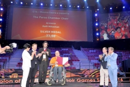 Armenia’s Paros wins 2 silver medals at Choir Olympics