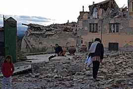 Около 300 исторических зданий пострадали или были разрушены вследствие землетрясения в Италии