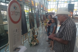 Modern art exhibition opens at Zvartnots International Airport