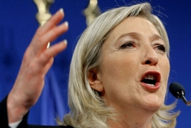 Le Pen pledges French referendum on EU if elected president