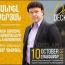 Daniel Decker’s concert in Armenia slated for Oct 10