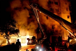 At least 10 killed in Bangladesh factory fire