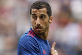 Henrikh Mhkitaryan excluded from Manchester United’s next big match