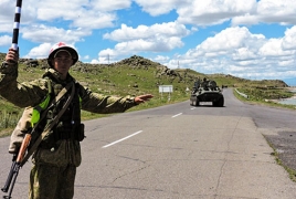 Водители российской военной базы в Армении учатся экстремальному вождению в высокогорных условиях