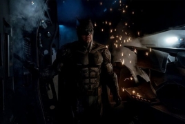First look at Ben Affleck as Batman in “Justice League”