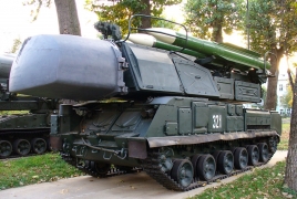 Buk system spotted during Armenia’s Independence Day parade rehearsal