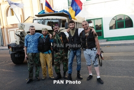 18 people assisted Sasna Tsrer group from outside seized police HQ