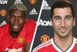Pogba, Mkhitaryan could have joined Premier League rivals, agent says