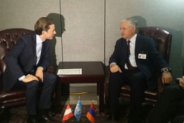 Налбандян представил главе МИД Австрии  усилия сопредседателей МГ ОБСЕ по Карабаху