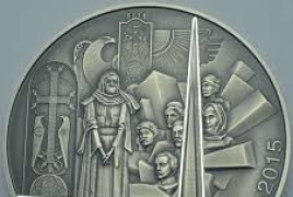 Монета «100-летие Геноцида армян» на международном конкурсе в Москве признана памятной монетой года