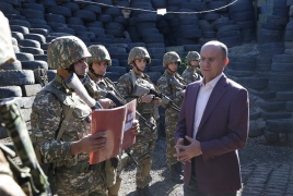 Acting Defense Minister visits Armenia’s military posts