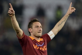 Lionel Messi to Francesco Totti: I’ve always admired you