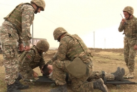 500 военнослужащих задействованы в учениях миротворческой бригады ВС Армении